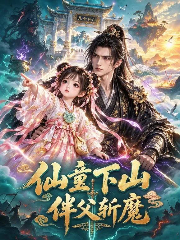 仙童下山，伴父斩魔动漫海报