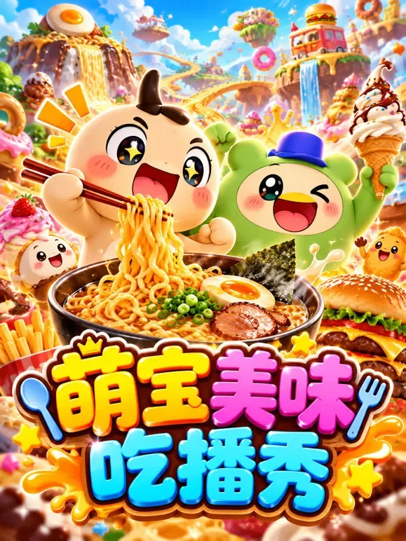 萌宝美味吃播秀动漫海报