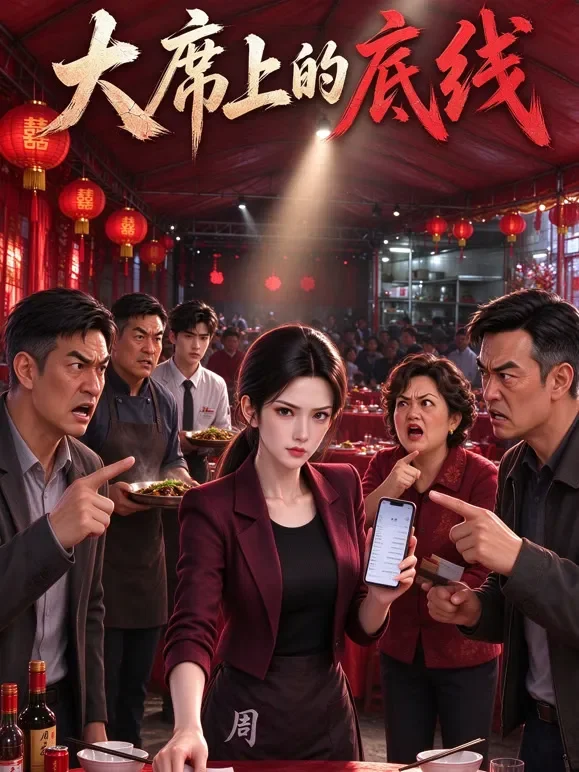 大席上的底线动漫海报