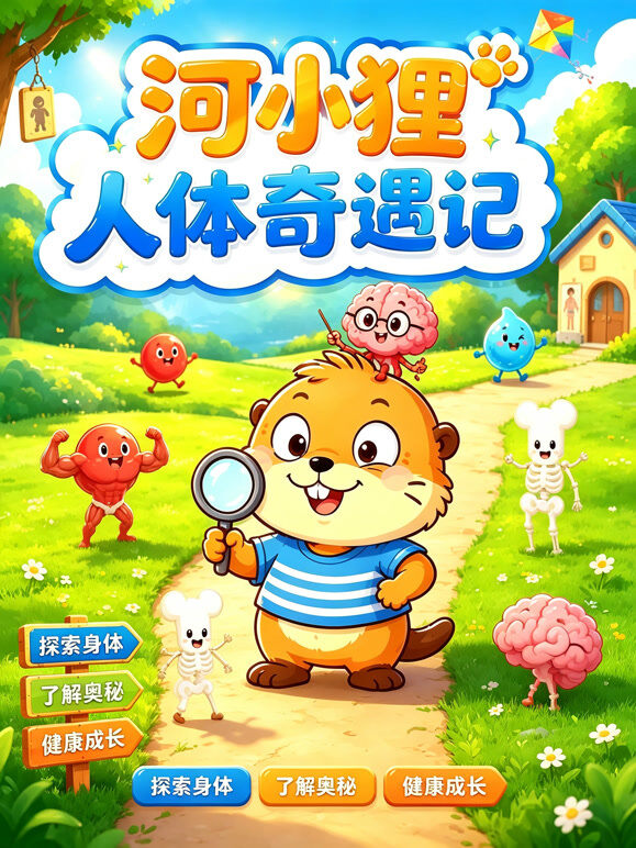 河小狸人体奇遇记
