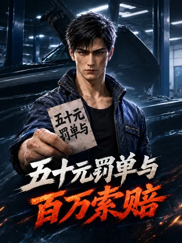 五十元罚单与百万索赔动漫海报