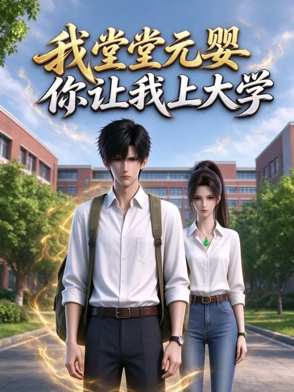 我堂堂元婴，你让我上大学.动漫海报