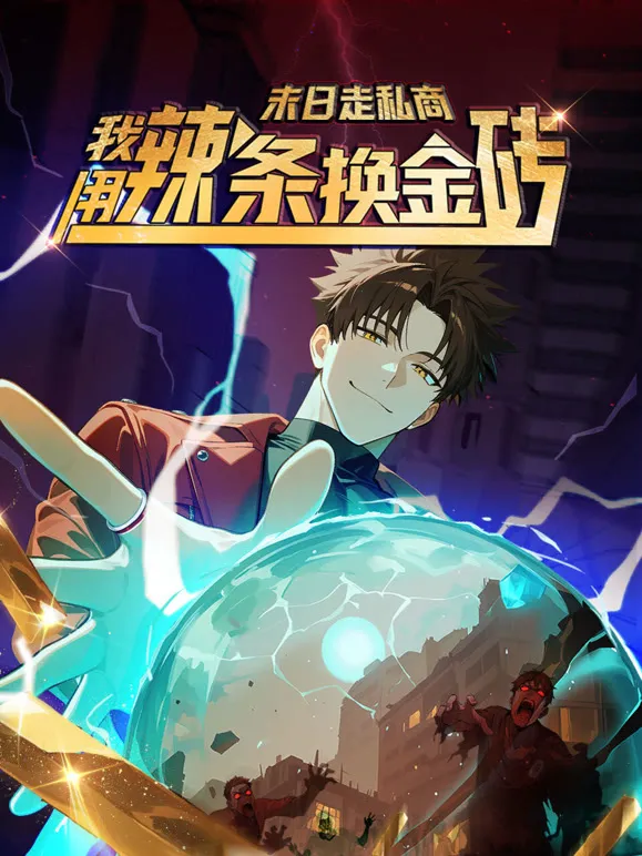 末日走私商：我用辣条换金砖 动态漫画动漫海报