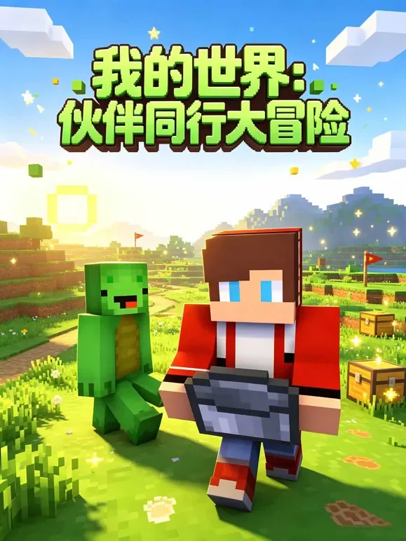 我的世界：伙伴同行大冒险动漫海报