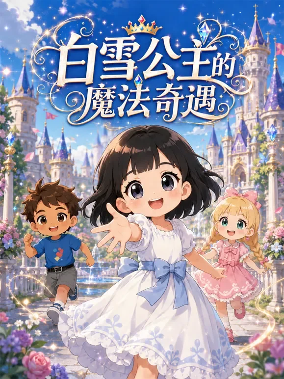 白雪公主的魔法奇遇动漫海报