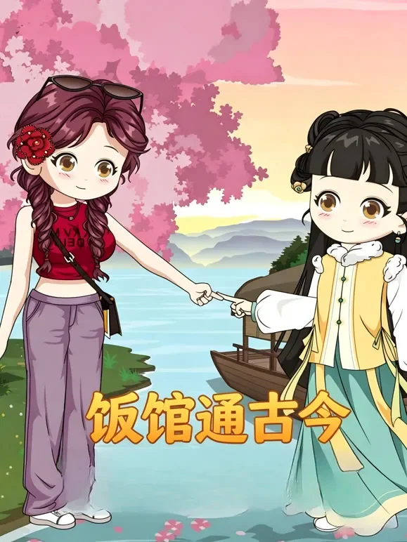 饭馆通古今动漫海报