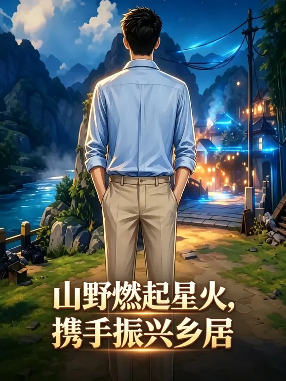 山野燃起星火，携手振兴乡居动漫海报