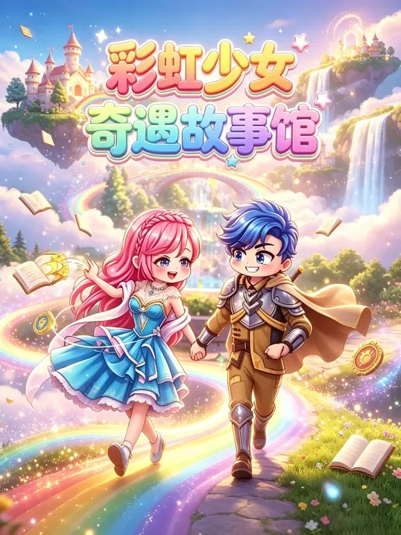 彩虹少女奇遇故事馆动漫海报