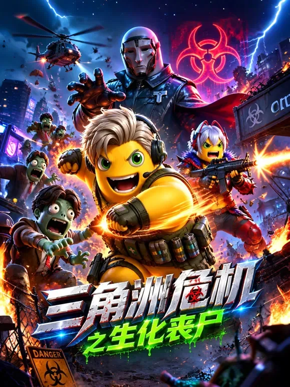 三角洲危机之生化丧尸动漫海报
