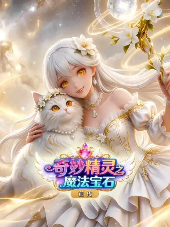 奇妙精灵之魔法宝石前传动漫海报