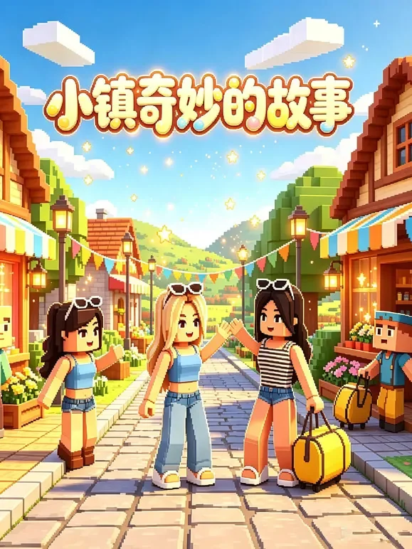 小镇奇妙的故事动漫海报