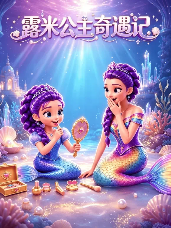 露米公主奇遇记动漫海报