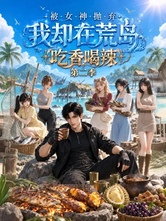 被女神抛弃：我却在荒岛吃香喝辣第二季动漫海报