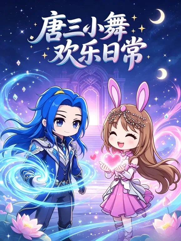 唐三小舞欢乐日常动漫海报