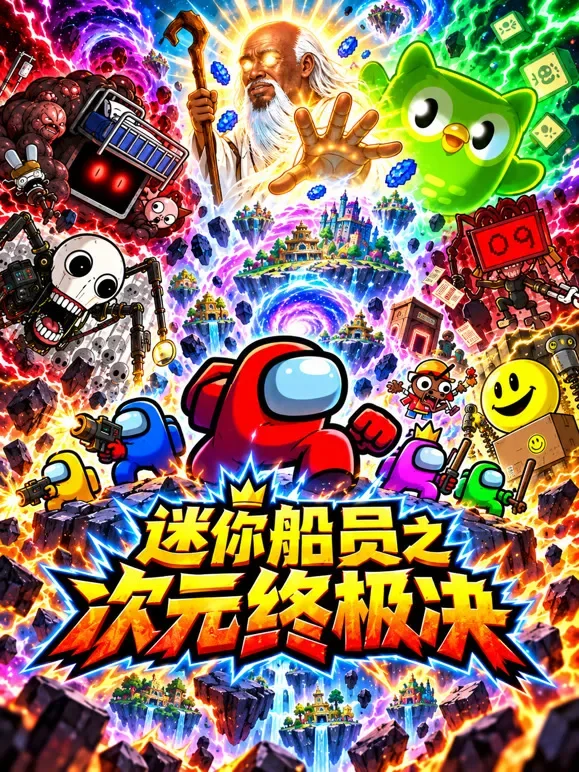 迷你船员之次元终极决动漫海报