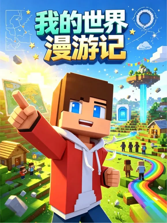 我的世界漫游记动漫海报