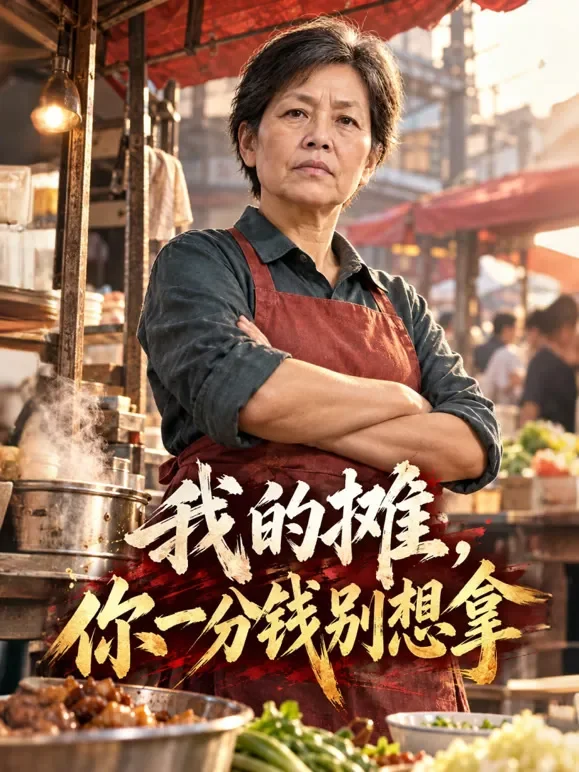 我的摊，你一分钱别想拿动漫海报