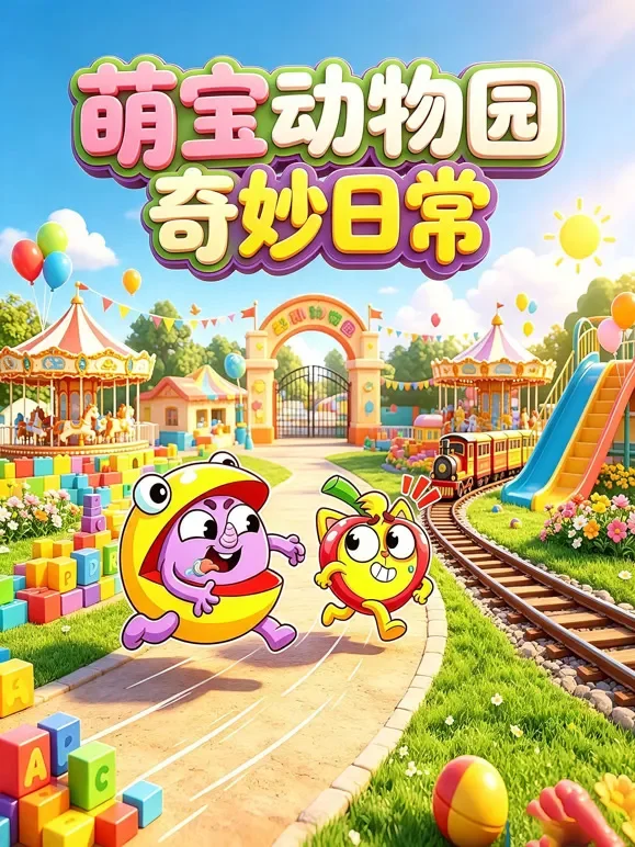 萌宝动物园奇妙日常动漫海报