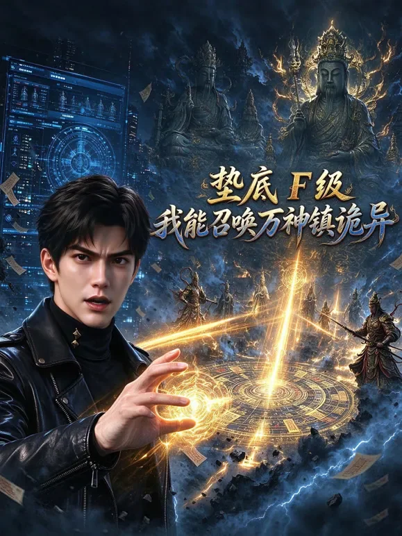 垫底 F 级，我能召唤万神镇诡异动漫海报