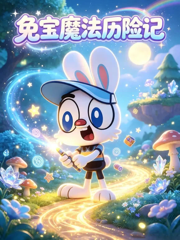 兔宝魔法历险记动漫海报