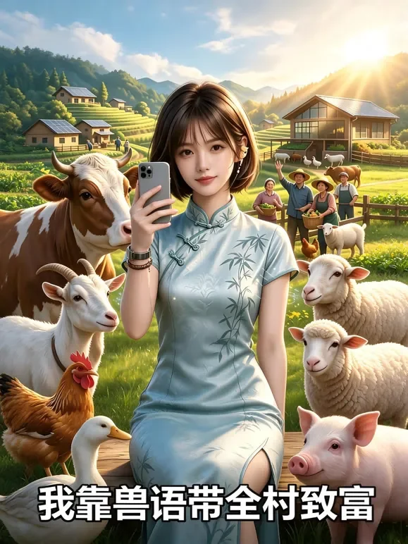 我靠兽语带全村致富动漫海报