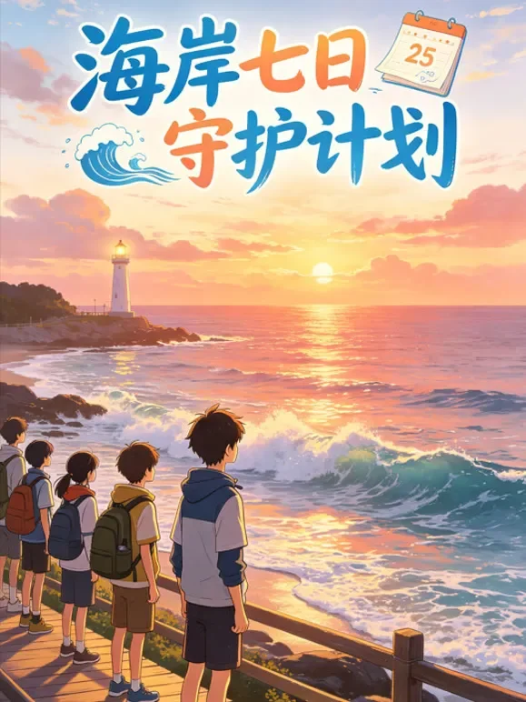 海岸七日守护计划动漫海报