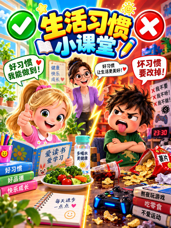 生活习惯小课堂