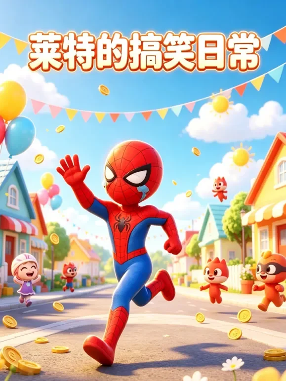莱特的搞笑日常动漫海报