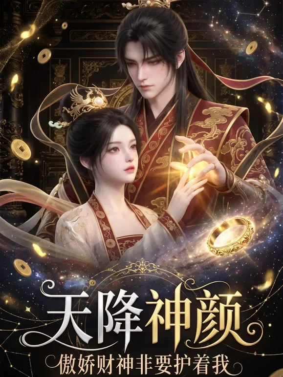 天降神颜：傲娇财神非要护着我动漫海报