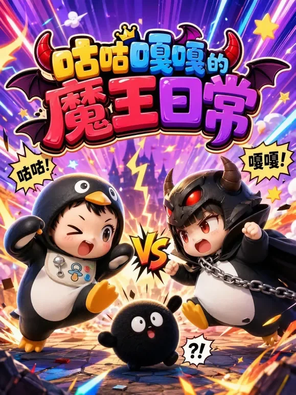 咕咕嘎嘎的魔王日常动漫海报