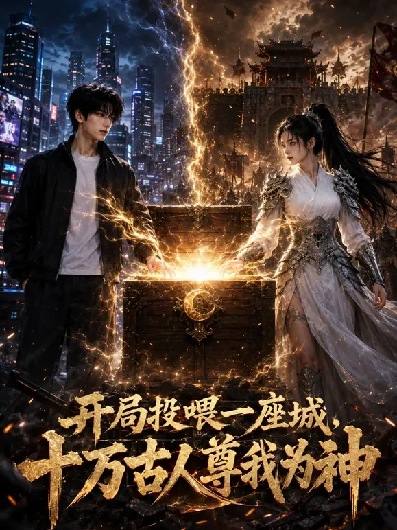 开局投喂一座城，十万古人尊我为神动漫海报