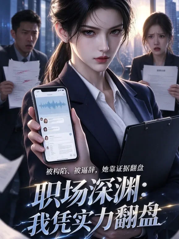 职场深渊：我凭实力翻盘动漫海报