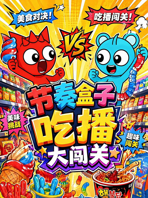 节奏盒子吃播大闯关