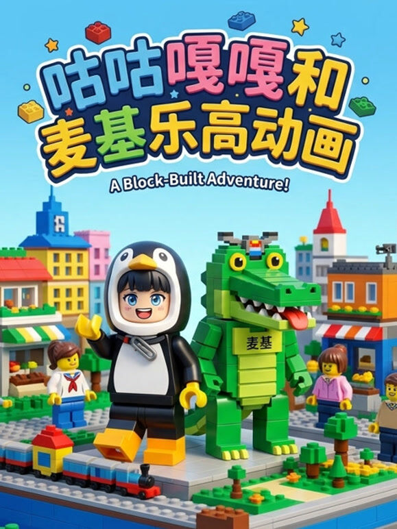 咕咕嘎嘎和麦基乐高动画