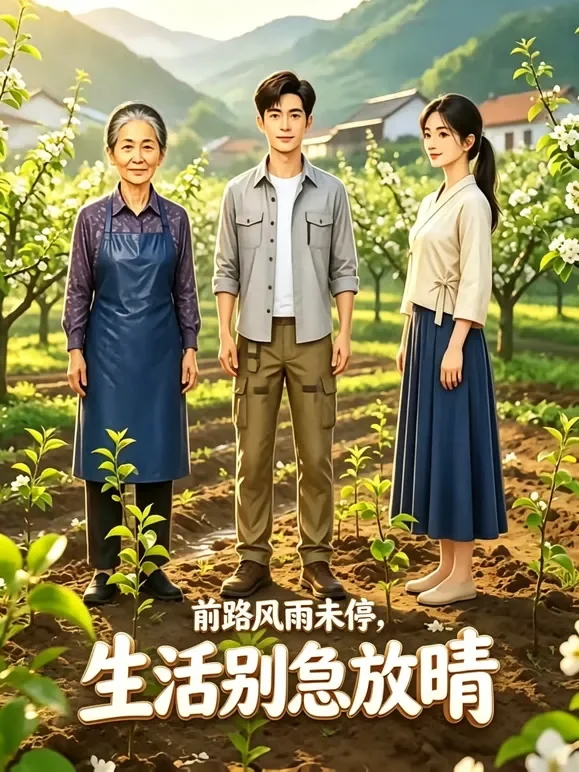 前路风雨未停，生活别急放晴动漫海报