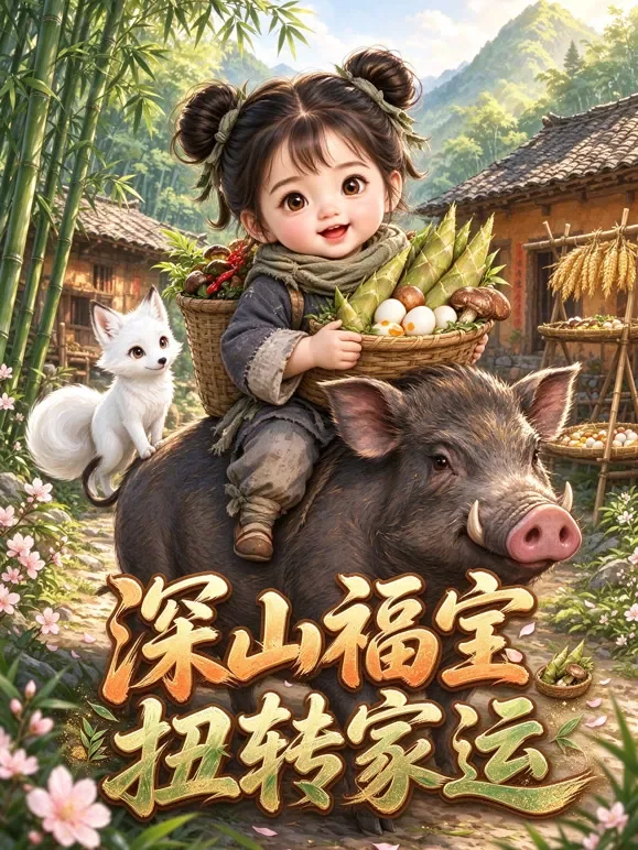 深山福宝扭转家运动漫海报