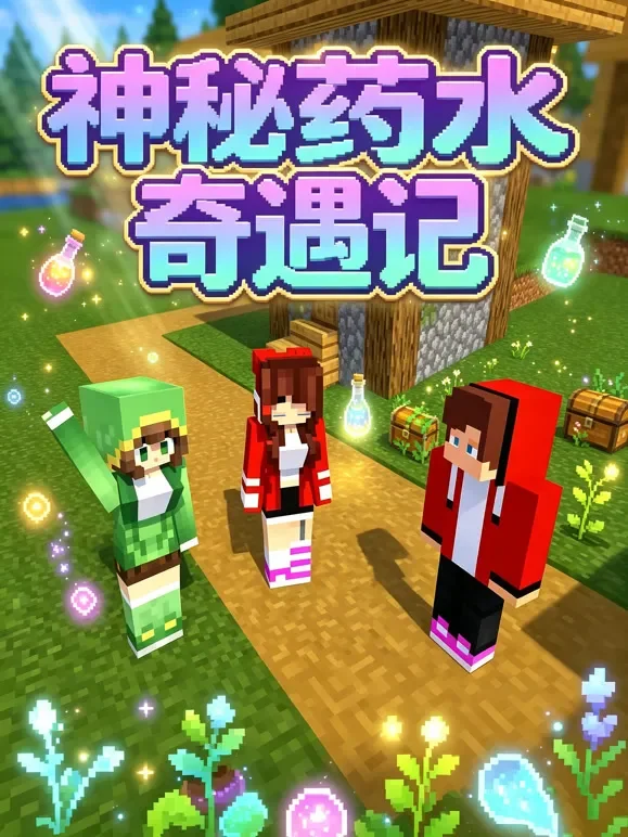神秘药水奇遇记动漫海报