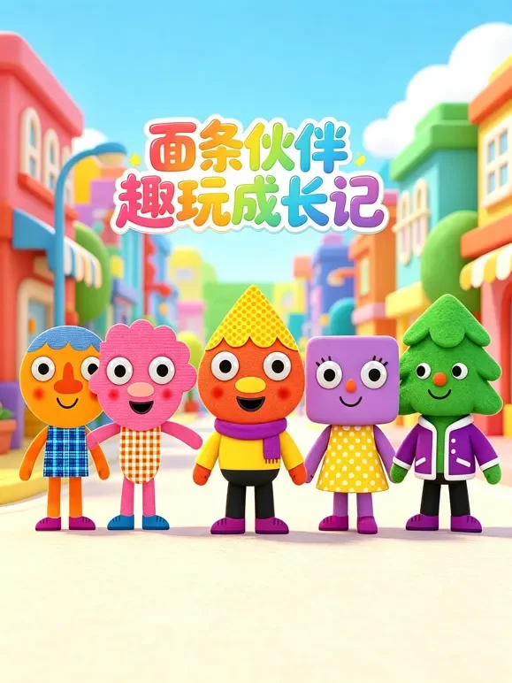 面条伙伴趣玩成长记动漫海报