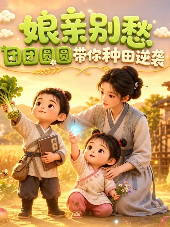 娘亲别愁，团团圆圆带你种田逆袭动漫海报
