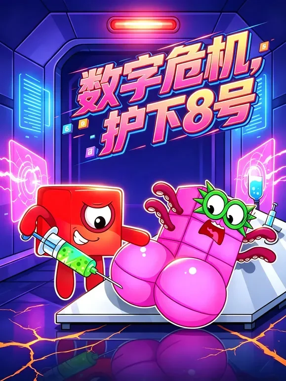 数字危机，护下 8 号动漫海报
