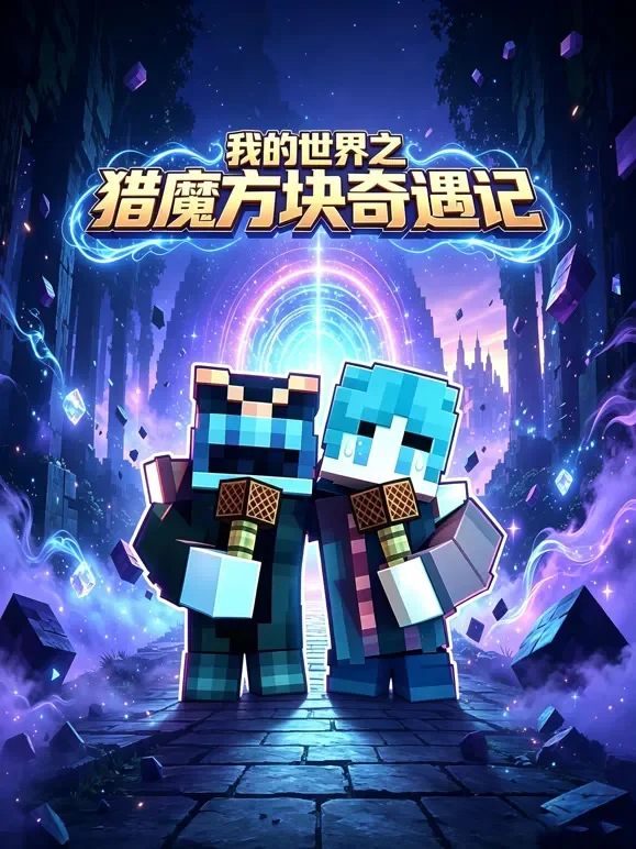 我的世界之猎魔方块奇遇记动漫海报
