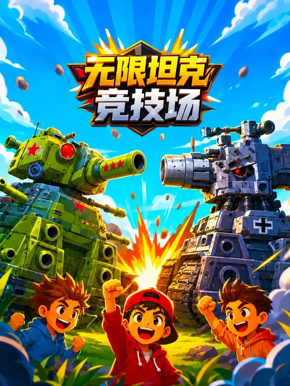 无限坦克竞技场动漫海报