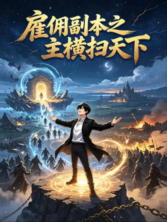雇佣副本之主横扫天下动漫海报