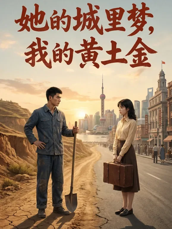 她的城里梦，我的黄土金动漫海报