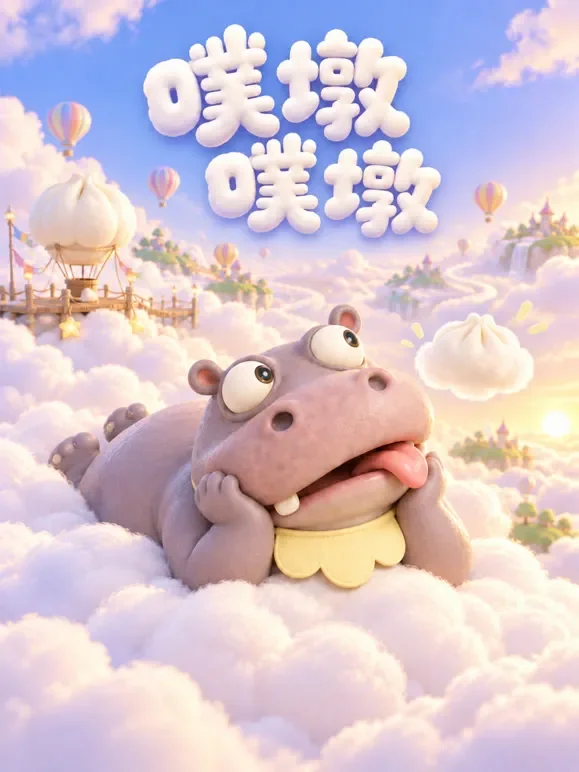 噗墩噗墩动漫海报