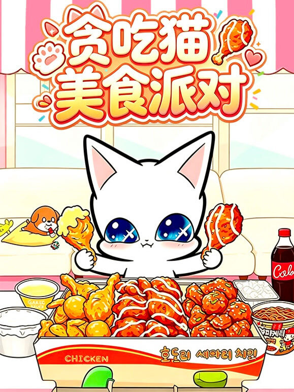 贪吃猫美食派对