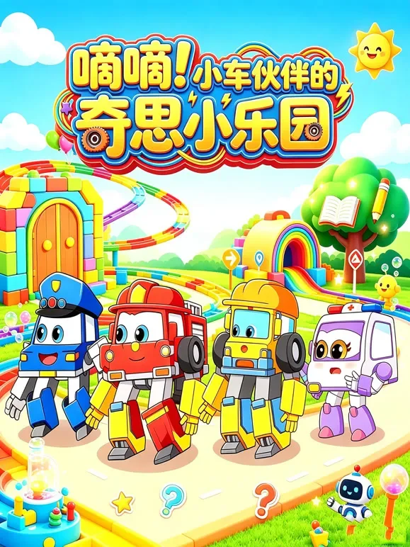 嘀嘀！小车伙伴的奇思小乐园动漫海报