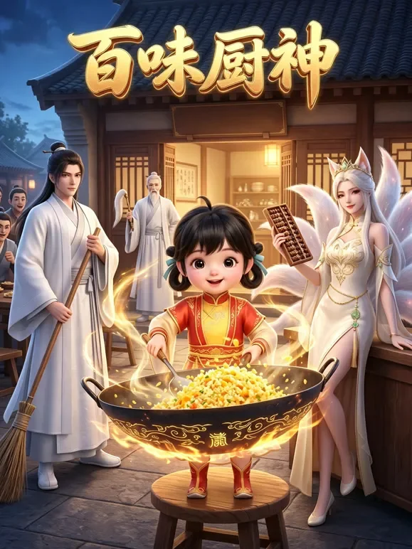 百味厨神动漫海报