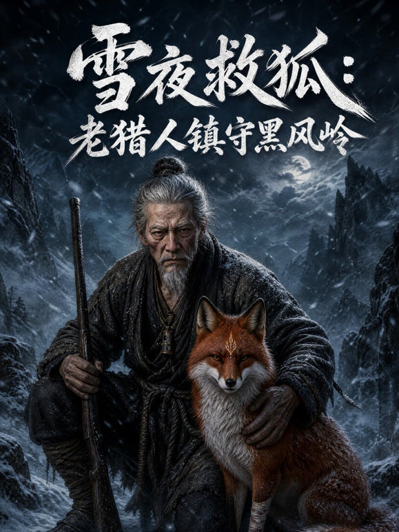 雪夜救狐：老猎人镇守黑风岭