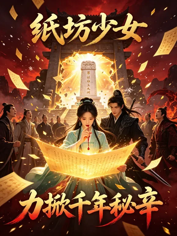 纸坊少女力掀千年秘辛动漫海报